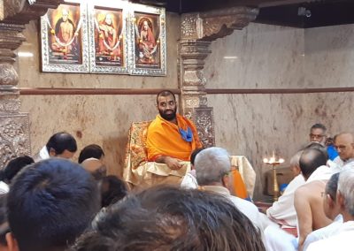 09.07.2019 ರಂದು ಸಾಯಂಕಾಲ 6 ಗಂಟೆಗೆ ಶ್ರೀಮತ್ ಸಂಯಮೀಂದ್ರ ತೀರ್ಥ ಸ್ವಾಮಿಜಿಯವರು ಶ್ರೀ ದೇವಳಕ್ಕೆ ಚಿತ್ತೈಸಲಿರುವರು