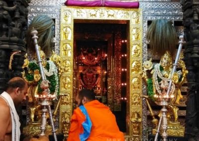 09.07.2019 ರಂದು ಸಾಯಂಕಾಲ 6 ಗಂಟೆಗೆ ಶ್ರೀಮತ್ ಸಂಯಮೀಂದ್ರ ತೀರ್ಥ ಸ್ವಾಮಿಜಿಯವರು ಶ್ರೀ ದೇವಳಕ್ಕೆ ಚಿತ್ತೈಸಲಿರುವರು
